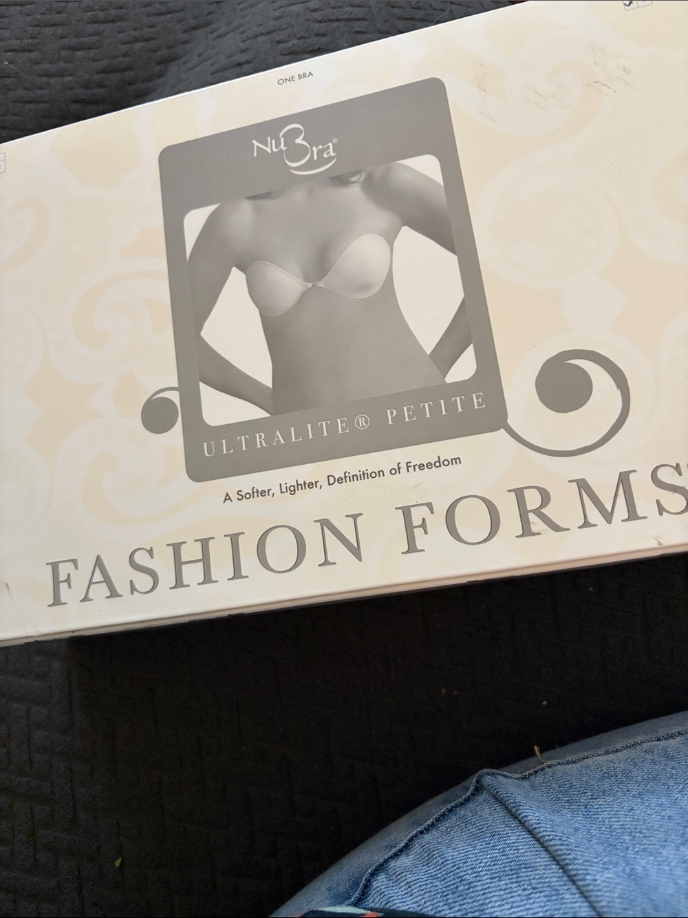 NuBra Ultralite Petite Fashion Forms Adhesive Bandeau - Nude